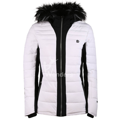 Ladies Mid Weight Outdoor Padded Jacket Outwear Puffer Coat Customized