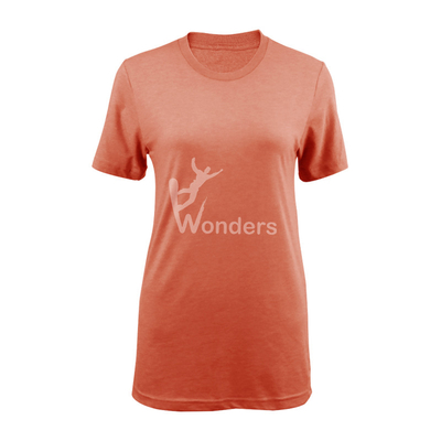 Womens Cotton Breathable Sports T Shirts Crew Neck